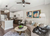 Thumbnail 15 of 29 - Element 29 Apartments - Open concept floor plan with ceiling fan