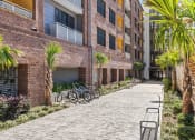 Thumbnail 27 of 29 - Element 29 Apartments - Bike storage by paved walkway