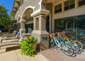 Thumbnail 27 of 28 - The Estates at River Pointe bike loaning rack