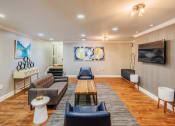 Thumbnail 15 of 21 - Hayes House clubhouse lounge area