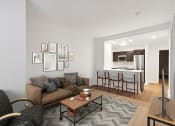 Thumbnail 21 of 24 - Open concept living spaces - The Republic Apartments