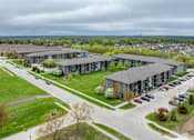 Thumbnail 27 of 42 - Arial View of a Apartment Complex at Capitol Grove Apartments, Des Moines, 50317