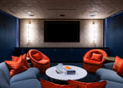 Thumbnail 45 of 50 - Media Lounge at The Residences at Galleria, Overland Park, Kansas