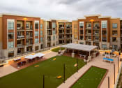 Thumbnail 23 of 50 - Bocce ball, grills, and game terrace at Residences at Galleria at The Residences at Galleria, Kansas, 66211