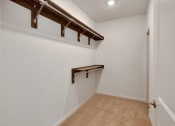 Thumbnail 29 of 86 - Closet with hanging racks at 44 Washington, Kansas City, MO 64111