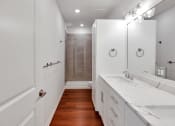 Thumbnail 20 of 86 - Bathroom with two sinks at 44 Washington, Kansas City, 64111