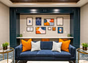 Thumbnail 5 of 42 - Couch with background at The Villas at Waterside, Lenexa, KS