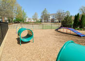 Thumbnail 4 of 44 - Bark Park with toys at Pet Friendly Apartment Community Located in Lawrenceville, GA