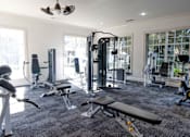 Thumbnail 8 of 44 - A gym at The Crest at Sugarloaf, Lawrenceville