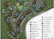 Thumbnail 36 of 40 - The Crest at Berkeley Lake apartment community located in Duluth, GA aerial site map
