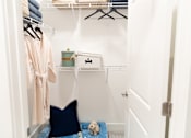 Thumbnail 15 of 43 - Small closet at The Crest at Oakwood, Oakwood, GA