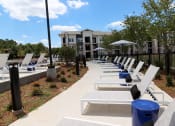 Thumbnail 40 of 60 - Deck Seating at The Crest at South Point Apartments, McDonough, GA, 30253