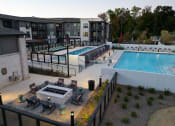 Thumbnail 21 of 46 - a view of the pool at The Wren Apartments, Georgia