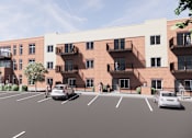 Thumbnail 43 of 48 - building exterior street parking