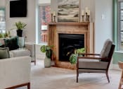 Thumbnail 5 of 48 - a living room filled with furniture and a fireplace