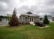Thumbnail 41 of 51 - Back side of Clubhouse, outdoor pavilion
