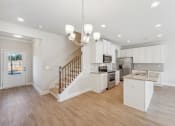 Thumbnail 40 of 50 - kitchen view with island and white color cabinets.