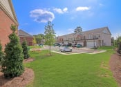 Thumbnail 30 of 30 - the view of our apartments from our yard and our parking lot