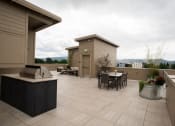 Thumbnail 9 of 21 - Community grills and picnic areas at Quinten Tower, Portland, OR, 97232