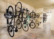 Thumbnail 14 of 21 - Secure indoor bike racks at Quinten Tower, Oregon