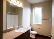 Thumbnail 20 of 21 - Bathroom With Vanity Lights at Quinten Tower, Portland