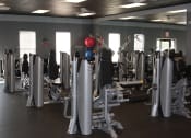 Thumbnail 4 of 6 - a gym full of weights and cardio equipment  at Rosewood Village, Hagerstown, Maryland