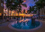 Thumbnail 11 of 28 - Twilight Pool  at Moda North Bay Village, North Bay Village, Florida