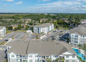 Thumbnail 20 of 20 - Aerial view of the apartment community