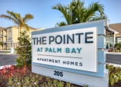 Thumbnail 37 of 92 - the pointe at palm bay apartments sign