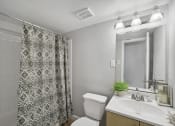 Thumbnail 15 of 27 - Bathroom with a Shower at Meadows at Capitol Heights, Capitol Heights, MD, 20743