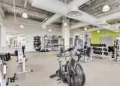 Thumbnail 31 of 34 - Fitness Center With Updated Equipment at The Oxford Apartments, Oxon Hill, MD 20745