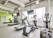 Thumbnail 30 of 34 - Fitness Center With Modern Equipment at The Oxford Apartments, Maryland, 20745
