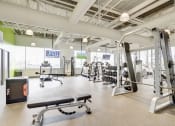 Thumbnail 29 of 34 - Fitness Center at The Oxford Apartments, Maryland