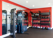 Thumbnail 25 of 35 - Fitness Center at Woodmore Apartments, Bowie, 20706