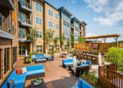 Thumbnail 34 of 84 - Outdoor Sundeck at Mira Upper Rock, Rockville
