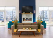 Thumbnail 15 of 35 - Living Room at Woodmore Apartments, Bowie, 20706
