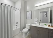 Thumbnail 22 of 34 - Large Soaking Tub and Modern Fixtures at The Oxford Apartments, Oxon Hill, MD