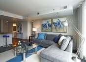 Thumbnail 10 of 50 - Living Room at The Zenith, Baltimore, Maryland