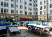 Thumbnail 12 of 29 - Poolside Lounge at Ascend Apollo Apartments, Largo, MD