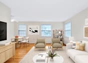Thumbnail 8 of 28 - Bright Living Room at Falkland Chase, Silver Spring, MD, 20910