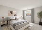 Thumbnail 5 of 33 - a bedroom with a bed and a window at Ellicott Grove, Ellicott City, MD 21043