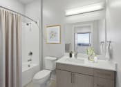 Thumbnail 23 of 34 - Modern Designed Bathrooms at The Oxford Apartments, Oxon Hill