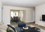 Thumbnail 3 of 18 - living and dining space at Hamilton Manor Apartments, Hyattsville, MD 20782
