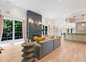 Thumbnail 15 of 24 - Decorated Lounge Area at Poplar Glen Apartments, Columbia, Maryland.
