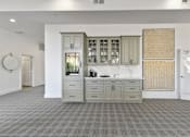 Thumbnail 14 of 24 - A kitchen with a sink, cabinets, and a window at Prairie Crossing, Farmers Branch, TX