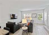 Thumbnail 9 of 23 - Spacious Living Area at Townes at Pine Orchard, Ellicott City, MD