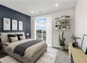 Thumbnail 10 of 35 - Bedroom With Expansive Windows at Woodmore Apartments, Bowie, MD, 20706