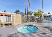 Thumbnail 27 of 33 - A small pool surrounded by a fence at Riviera Park, Chandler Arizona