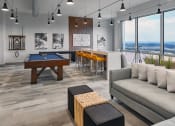 Thumbnail 3 of 34 - Observation Deck With Billiards, Bar & Lounge Area at The Oxford Apartments, Oxon Hill, 20745