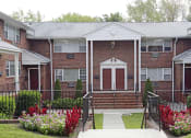 Thumbnail 4 of 16 - Building Exterior at Willow Gardens Apartments, Teaneck, NJ
